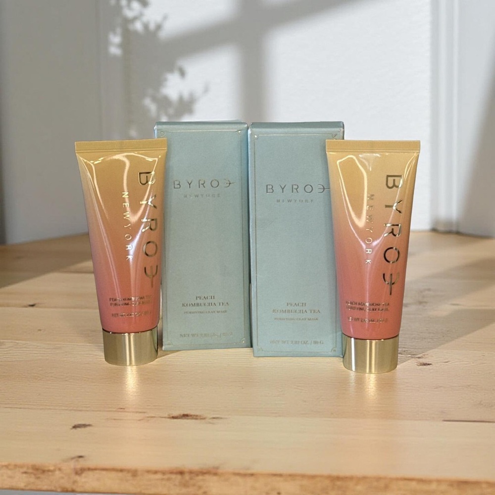 BOGO•NIB•BYROE Peach Kombucha Tea Purifying Clay Mask 🍑🍑